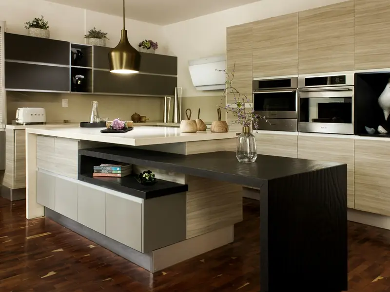 Island Kitchen design by Kitchens Planet, Rajkot